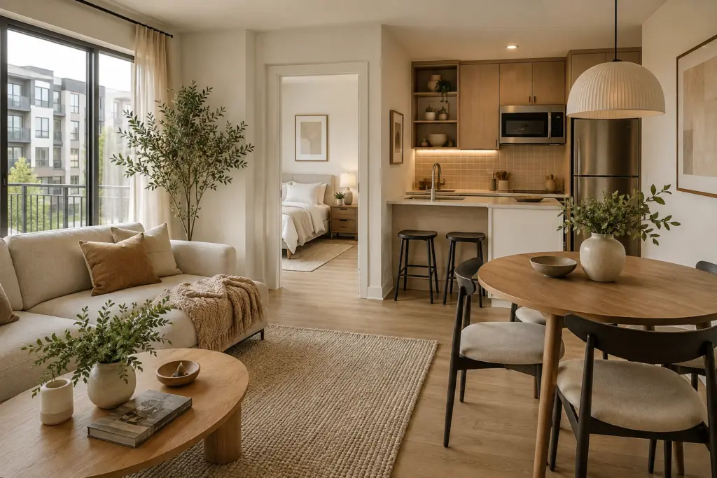 One Bedroom Apartment Decor Ideas 2 Start With a Smart One Bedroom Apartment Layout
