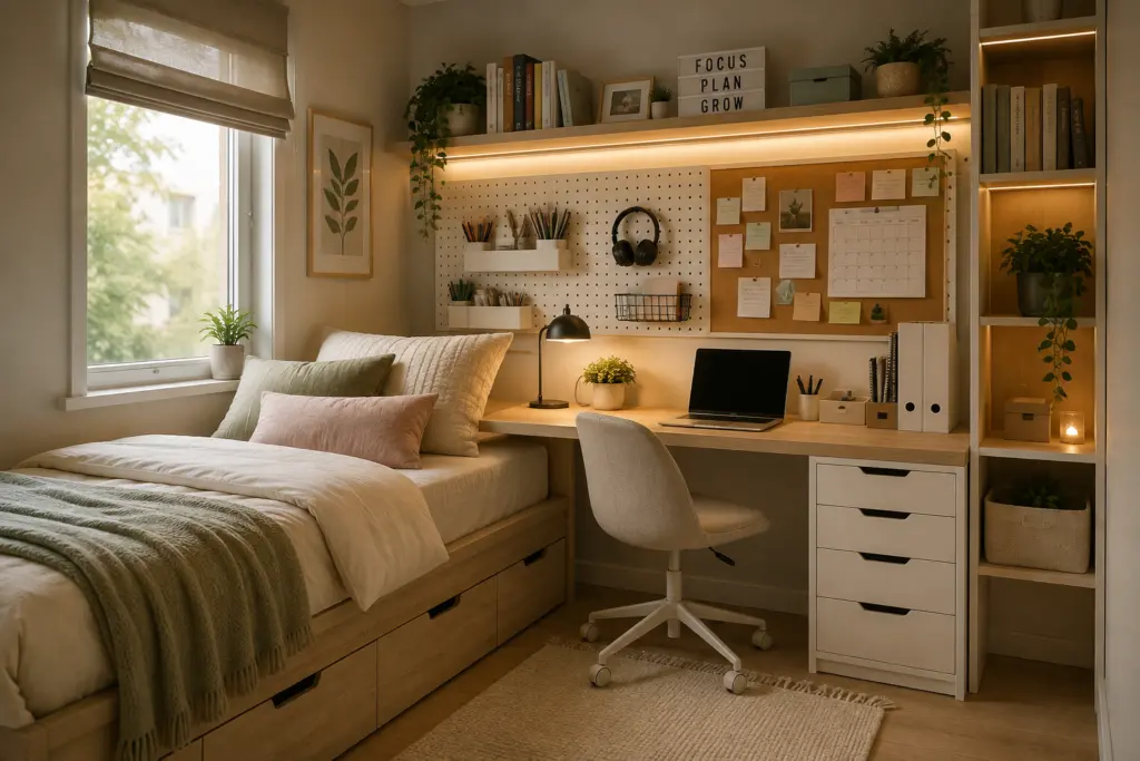 Teenage Bedroom Storage Ideas for Homework, Clothes & Hobbies 3 Teenage Bedroom Storage with Homework Station