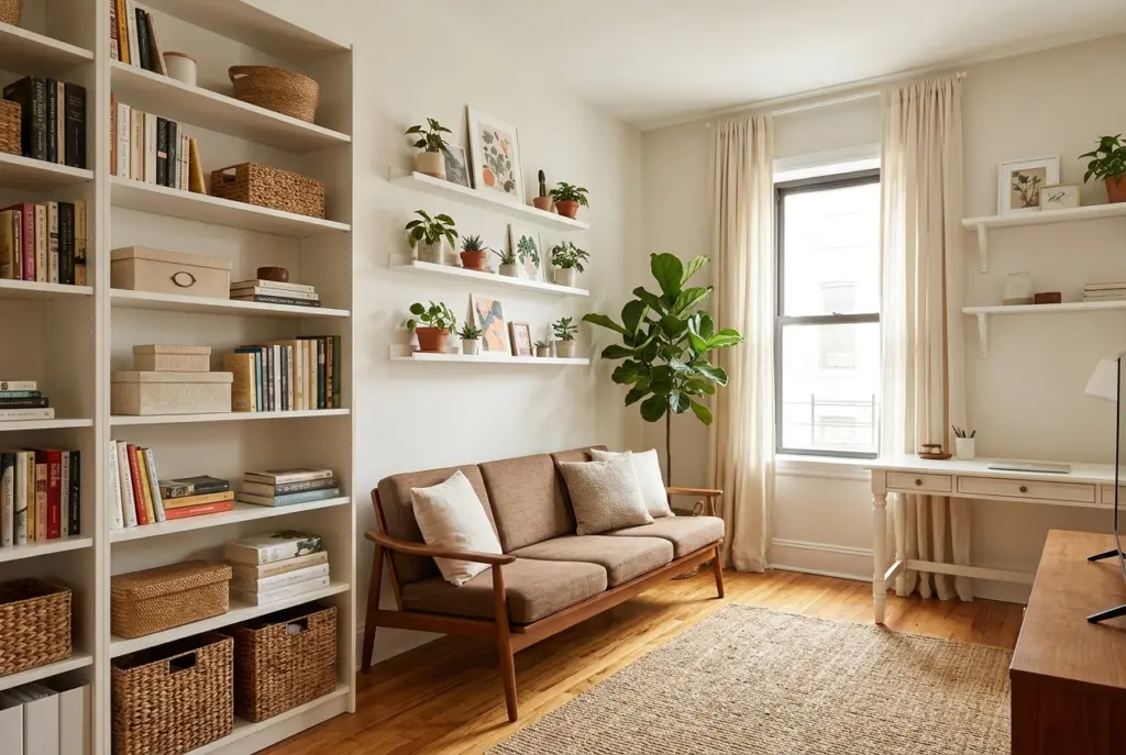 One Bedroom Apartment Decor Ideas 9 Vertical Storage Ideas for one bedroom apartment decor