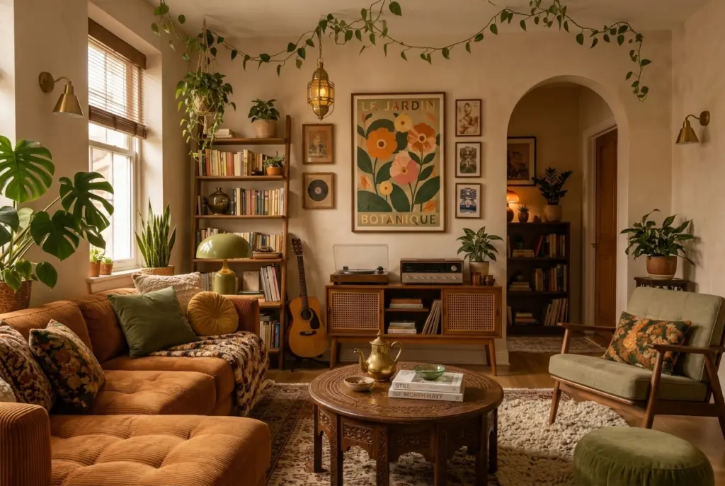 Den Ideas for 2026 Everyone Will Want at Home 9 Warm Organic Den room ideas