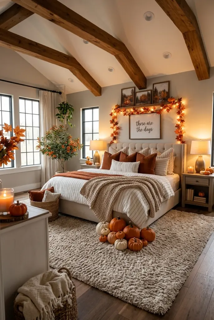 Fall Bedroom Decor Ideas in 2026 8 Fall bedroom Decor With a Soft Area Rug