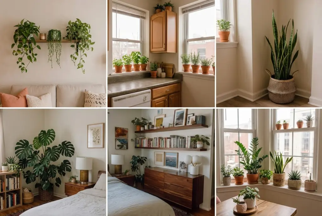 One Bedroom Apartment Decor Ideas 21 One-bedroom apartment With Plants