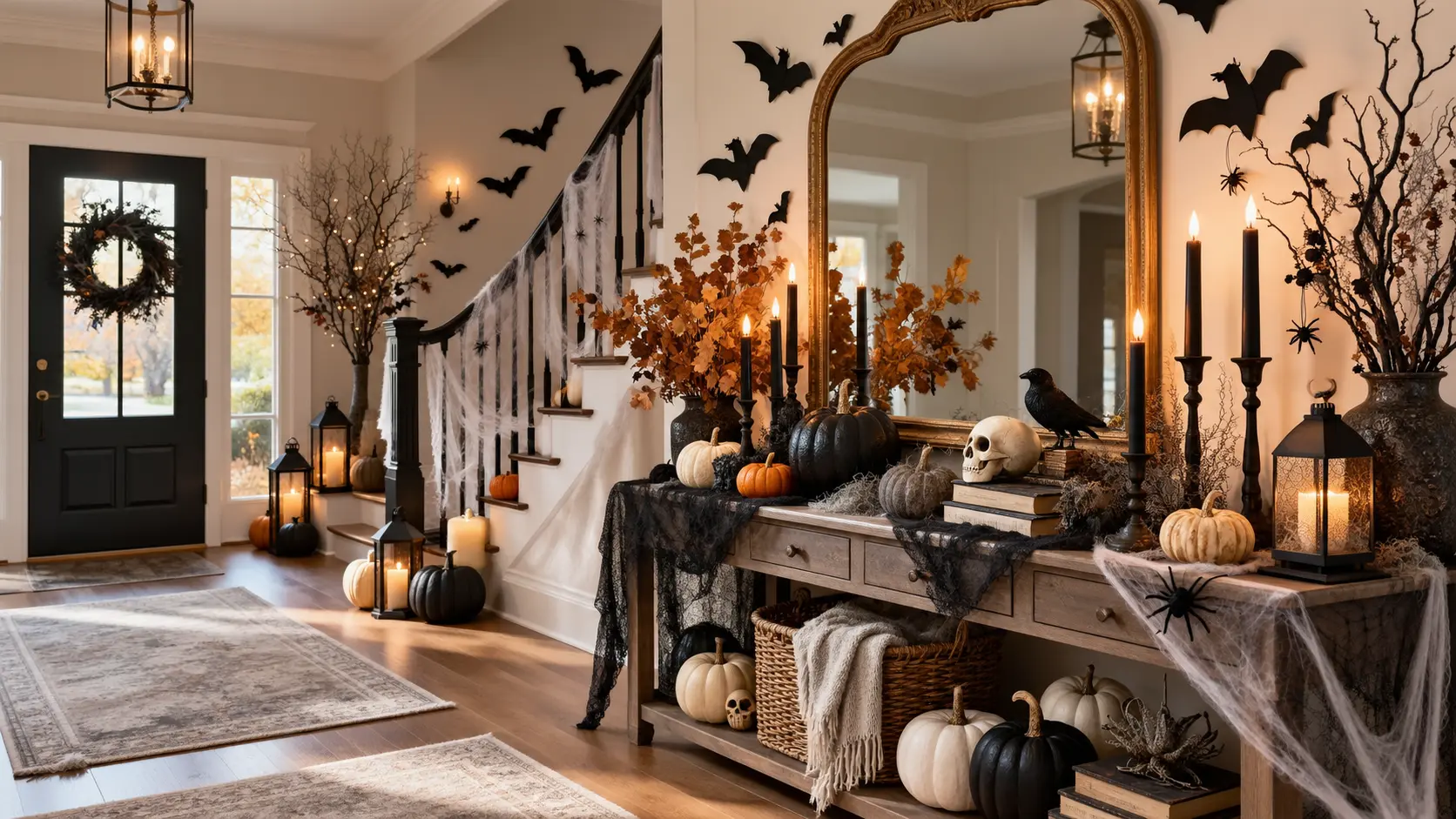 25+ Spooky Halloween Entryway Decor Ideas 1 Spooky Halloween Entryway Decor Ideas