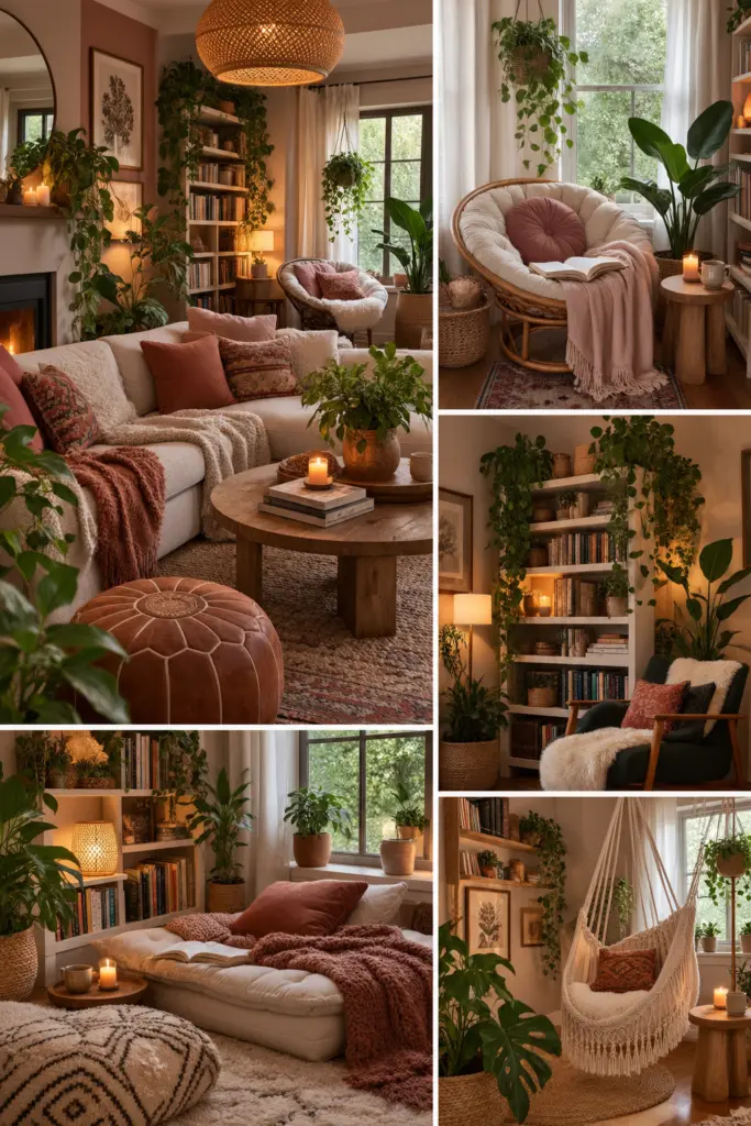 Boho Reading Nook