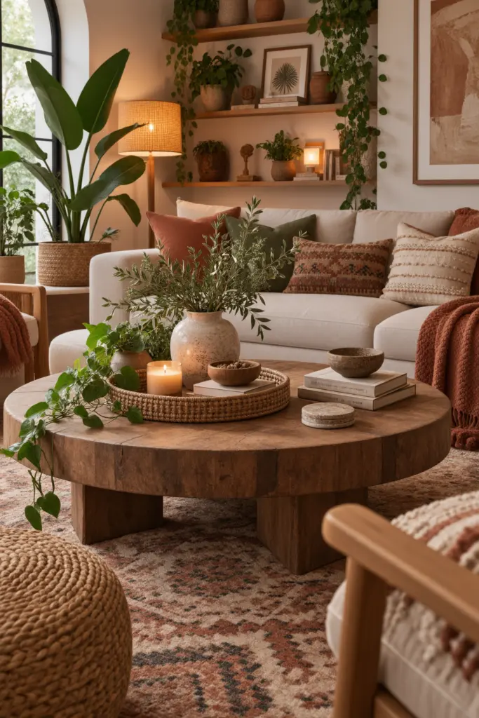  Boho Living Room