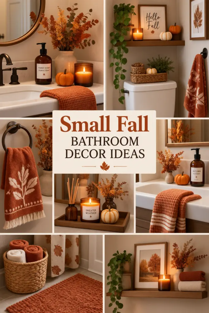 20+ Cozy Fall Bathroom Decor Ideas 22 Cozy Fall Bathroom Decor Ideas