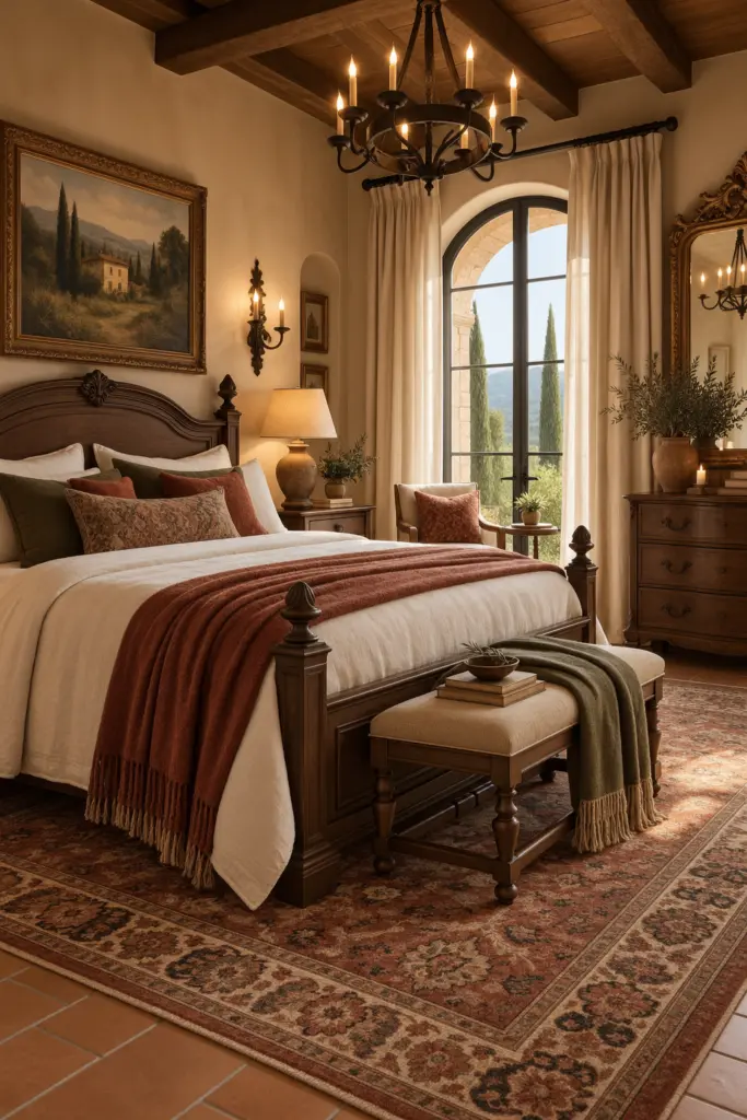 Tuscan Traditional Area Rug
