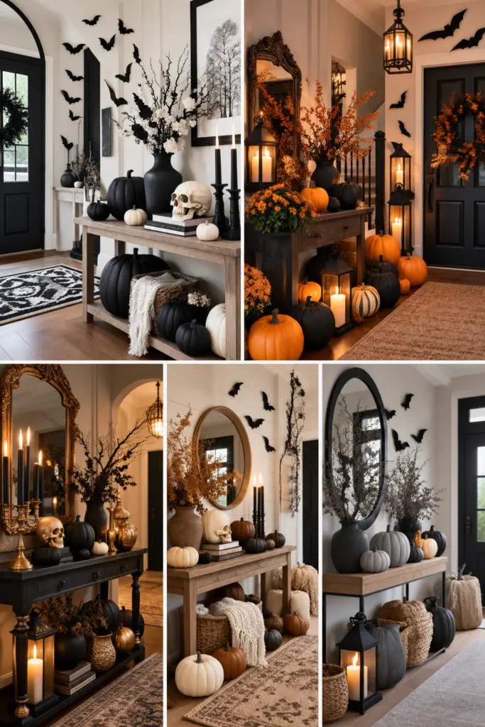 25+ Spooky Halloween Entryway Decor Ideas 18 Easy Halloween Entryway Color Combinations