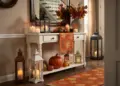 Fall Entryway Decor Ideas (Cozy & Welcoming) 34 Fall Entryway Decor Ideas (Cozy & Welcoming)