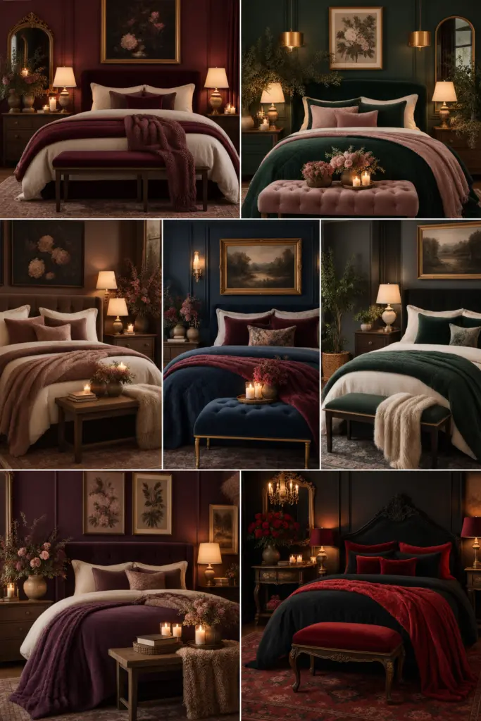 Best Colors for a Moody Romantic Bedroom