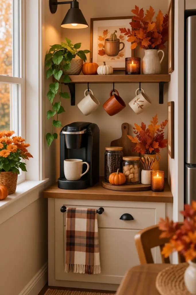 Small Coffee Nook Decor 