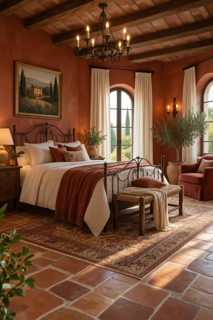 Terracotta-Inspired Flooring