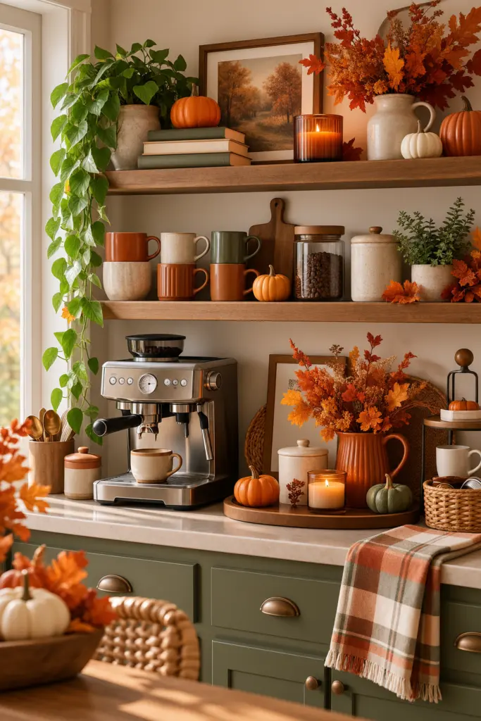 Cozy Autumn Coffee Nook