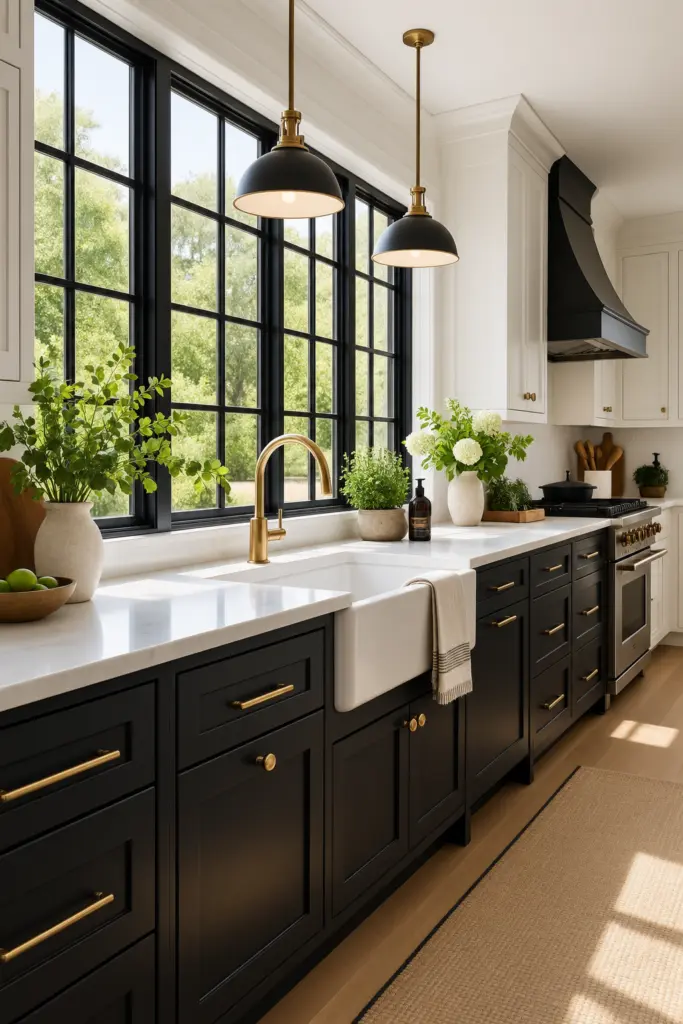 Stunning Monochrome Kitchen