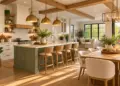 30 Beautiful Open Kitchen Designs Ideas & Inspirations 23 Beautiful Open Kitchen Design