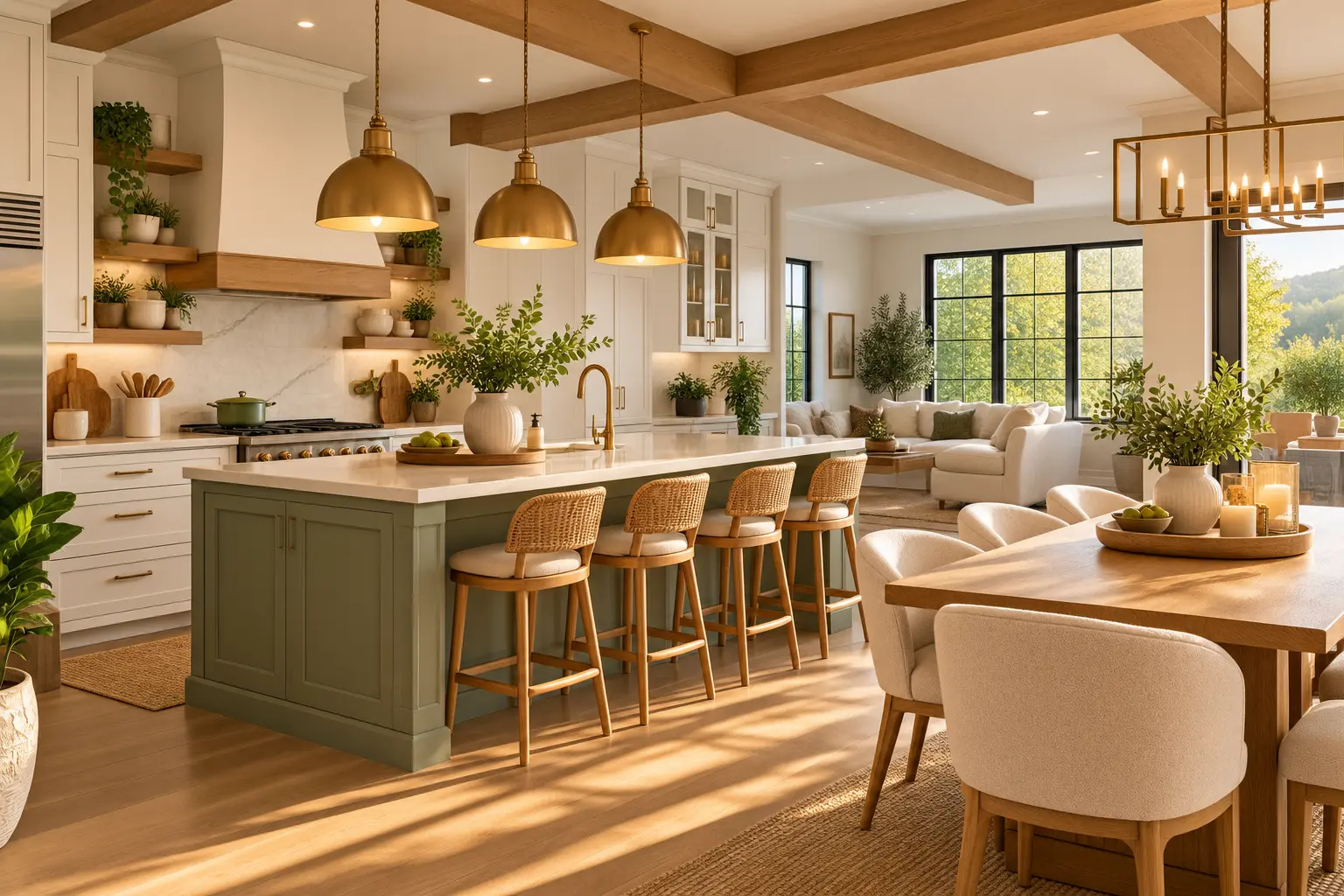 30 Beautiful Open Kitchen Designs Ideas & Inspirations 1 Beautiful Open Kitchen Design