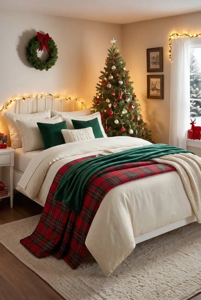 Traditional Christmas Decorations for Bedroom