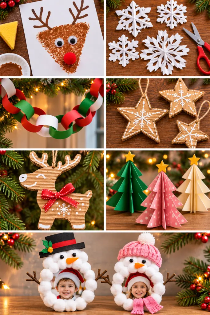 Easy Cheap Christmas Crafts to Make with Kids