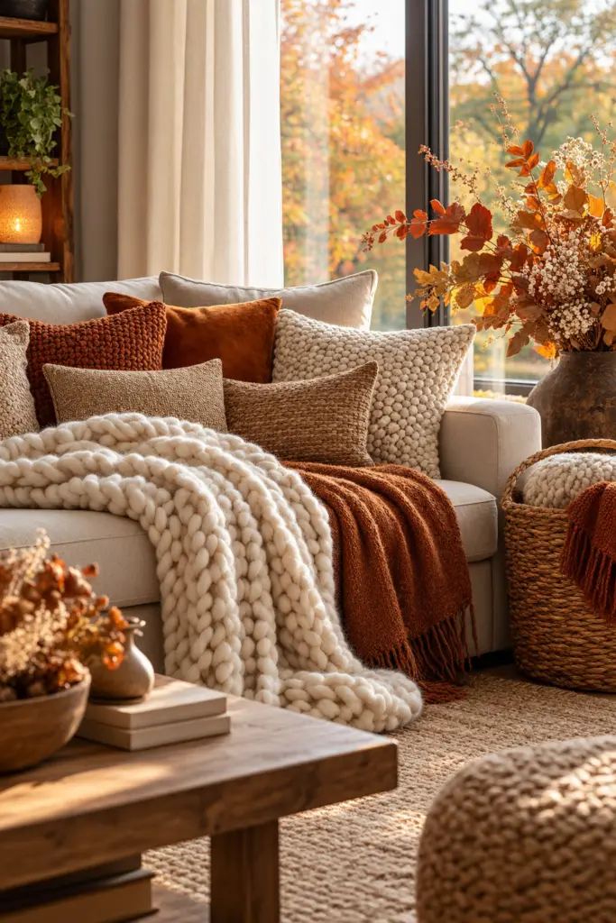 natural fall decor