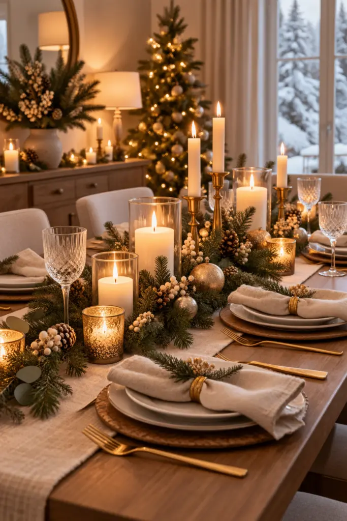  Elegant New Year Dining Table Decor