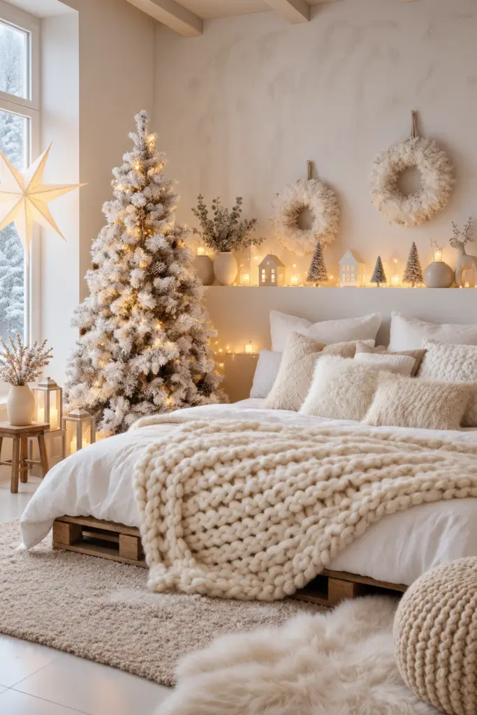 Cozy Hygge Winter Bedroom Retreat