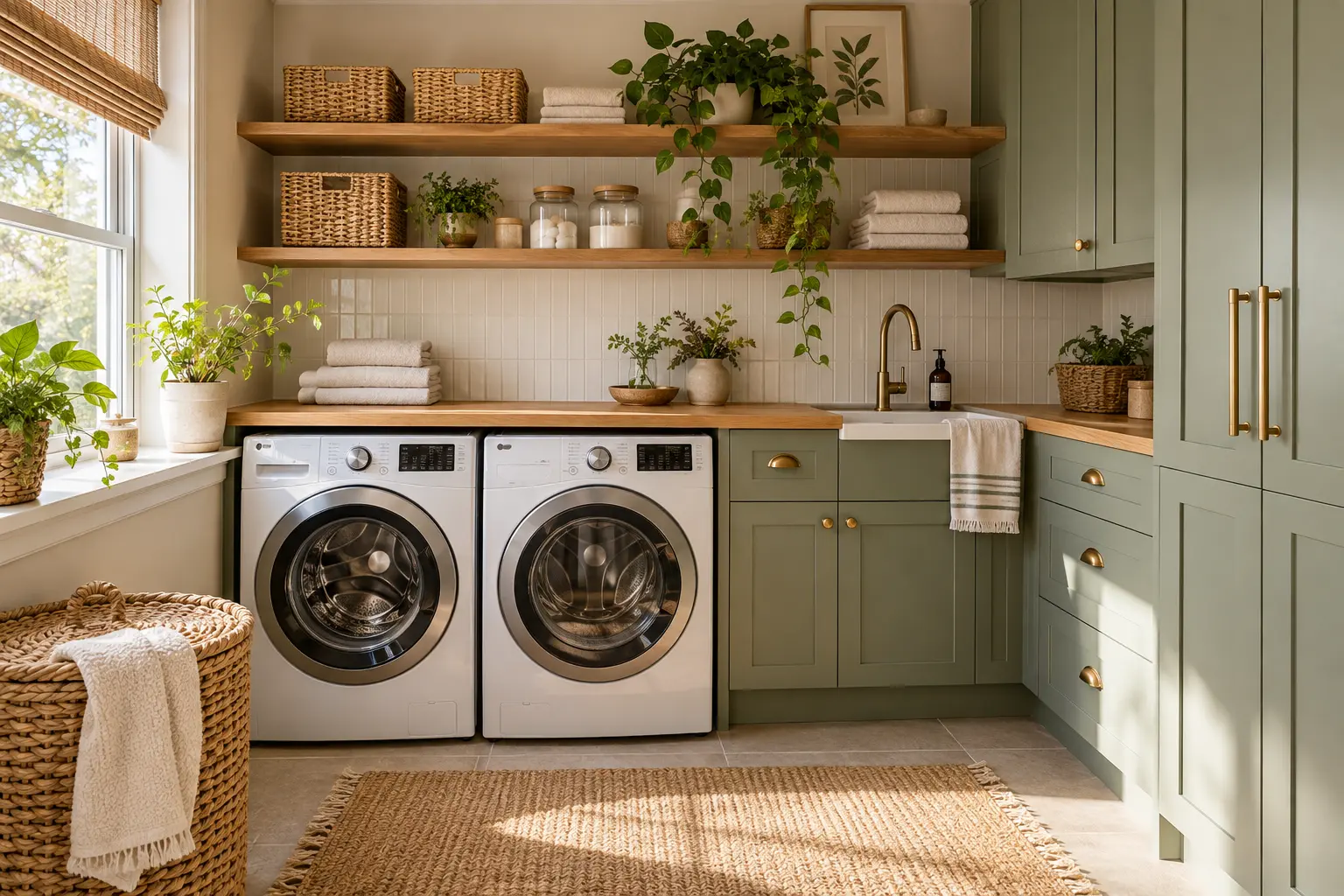 25+ Beautiful Apartment Laundry Room Ideas & Designs 1 25+ Beautiful Apartment Laundry Room Ideas & Designs