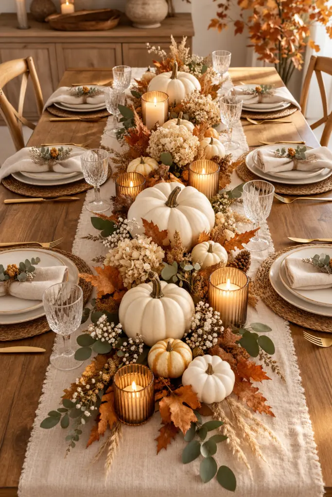 Natural Fall Dining Table