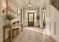 25+ Modern Wainscoting Entryway Ideas & Inspo 21 25+ Modern Wainscoting Entry