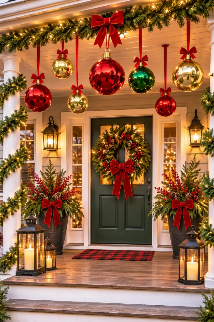 35+ DIY Outdoor Christmas Decorations 8 DIY Outdoor Christmas Decorations With Ornaments