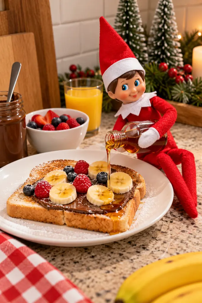 Festive Elf’s Breakfast Toast