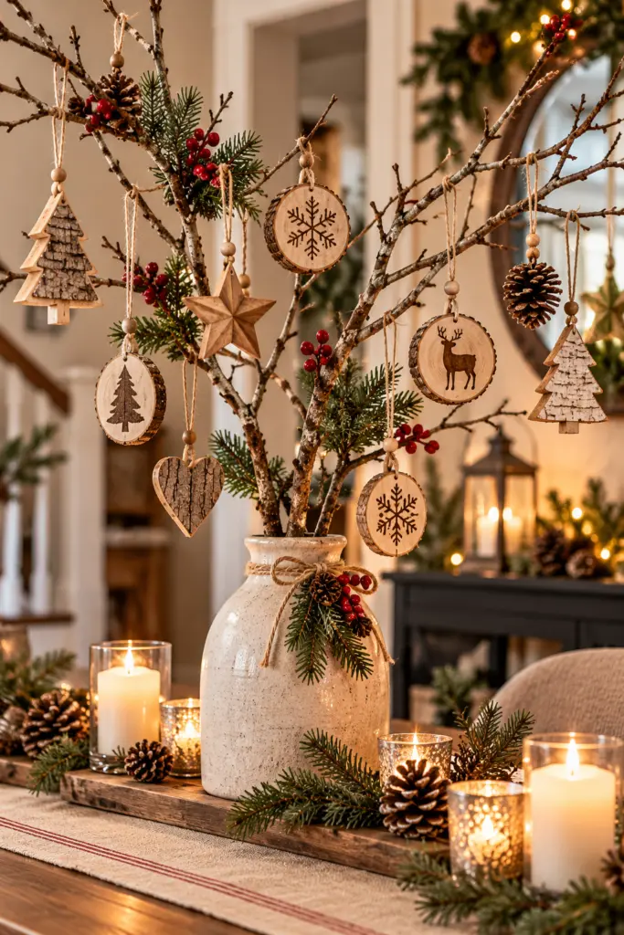 25+ Rustic Wood Christmas Crafts for a Cozy Farmhouse Christmas Decor 8 Rustic Wood Christmas Crafts
