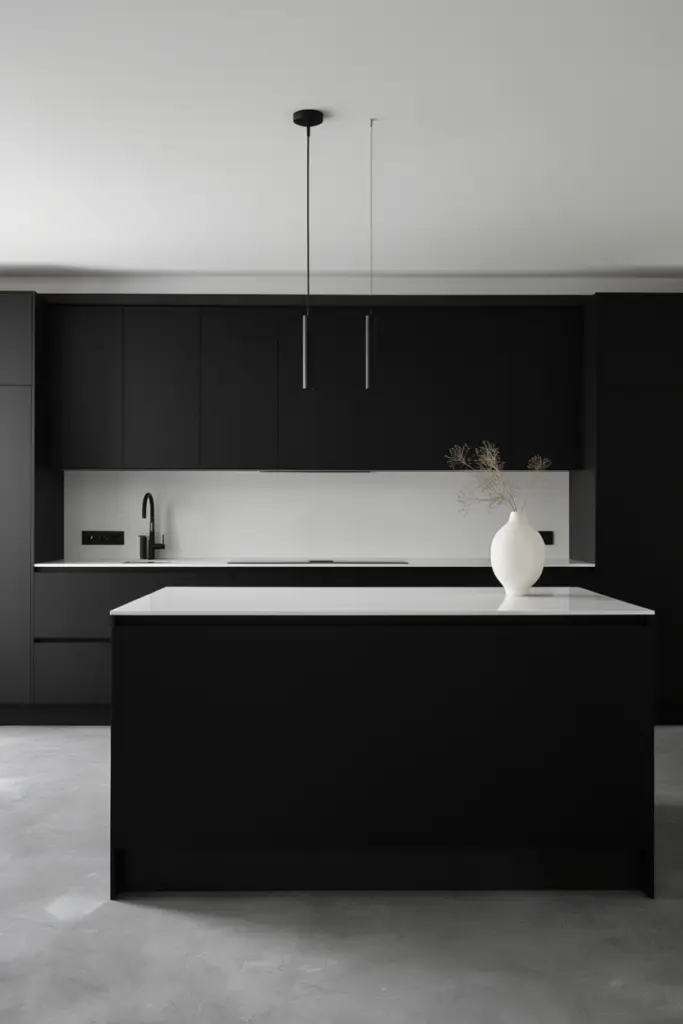 25+ Stunning Monochrome Kitchen Ideas & Inspo 21 Minimalist Monochrome Kitchen