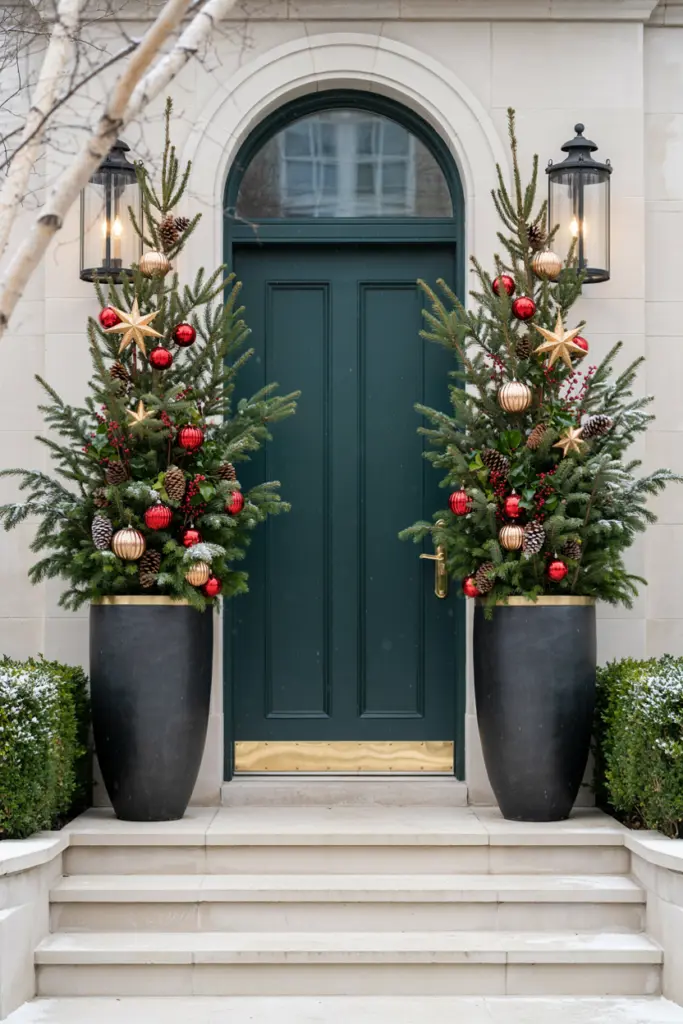 Oversized Statement Christmas Planters
