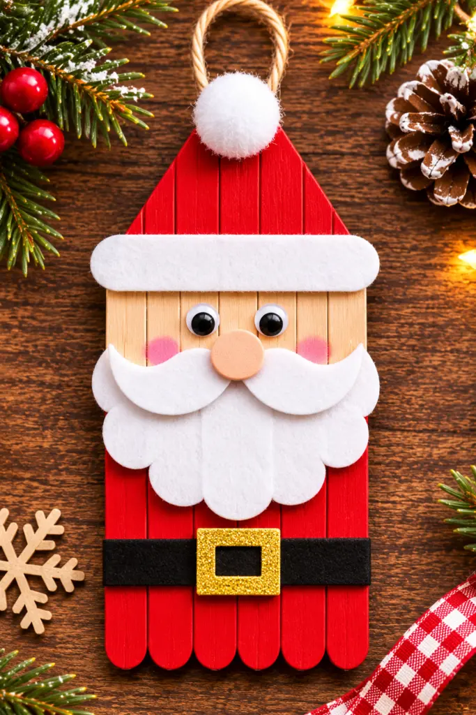 30+ Easy Christmas Crafts with Popsicle Sticks For Adults & Kids 5 30+ Easy Christmas Crafts with Popsicle Sticks For Adults & Kids