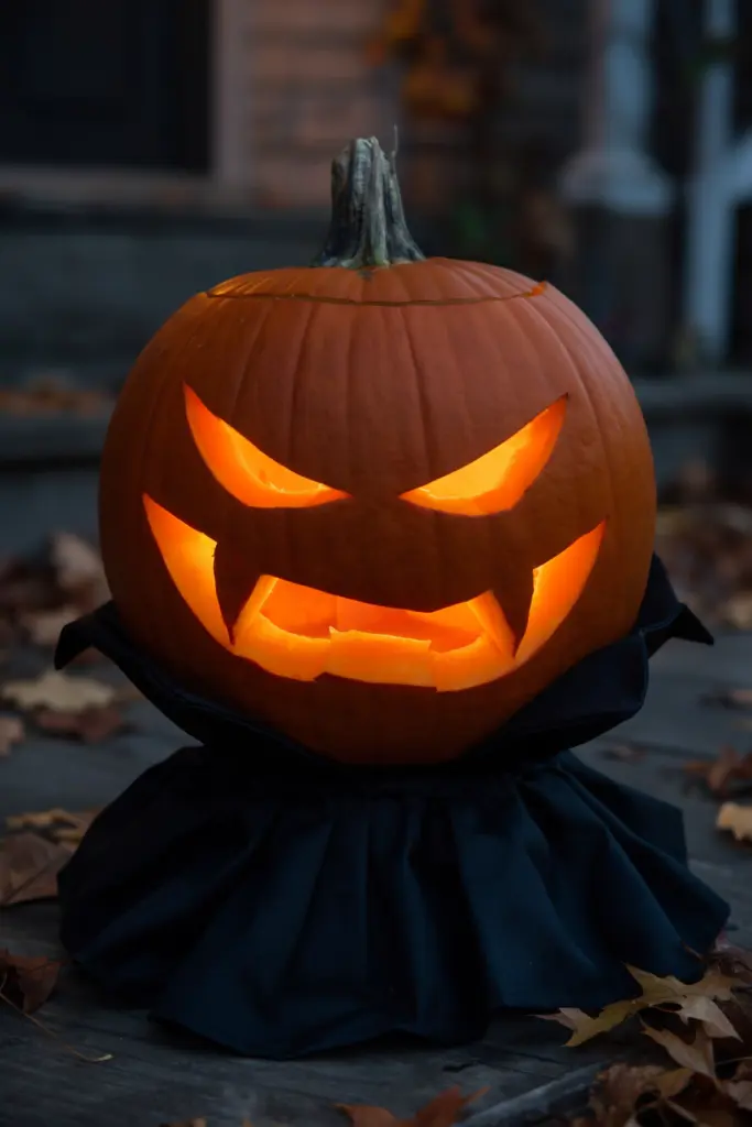 40+ Easy Pumpkin Carving Ideas for Fall & Holidays 13 Easy Pumpkin Carving with Fangs
