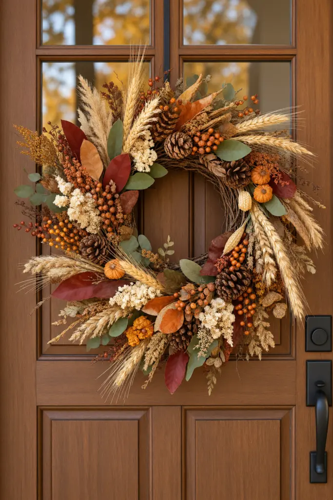 Rustic Autumn Wreath 
