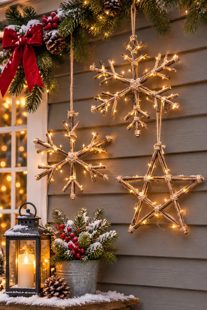 35+ DIY Outdoor Christmas Decorations 10 DIY Outdoor Christmas Decorations for Trees and Gardens