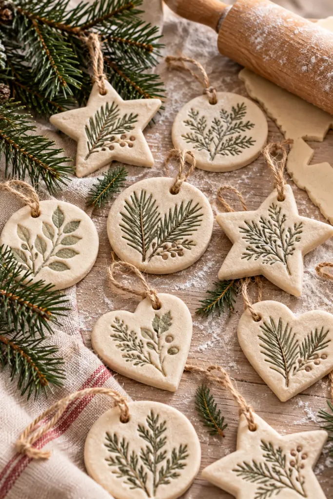 17 Easy DIY Christmas Crafts Using Natural Materials 16 Salt Dough Ornaments Recipe