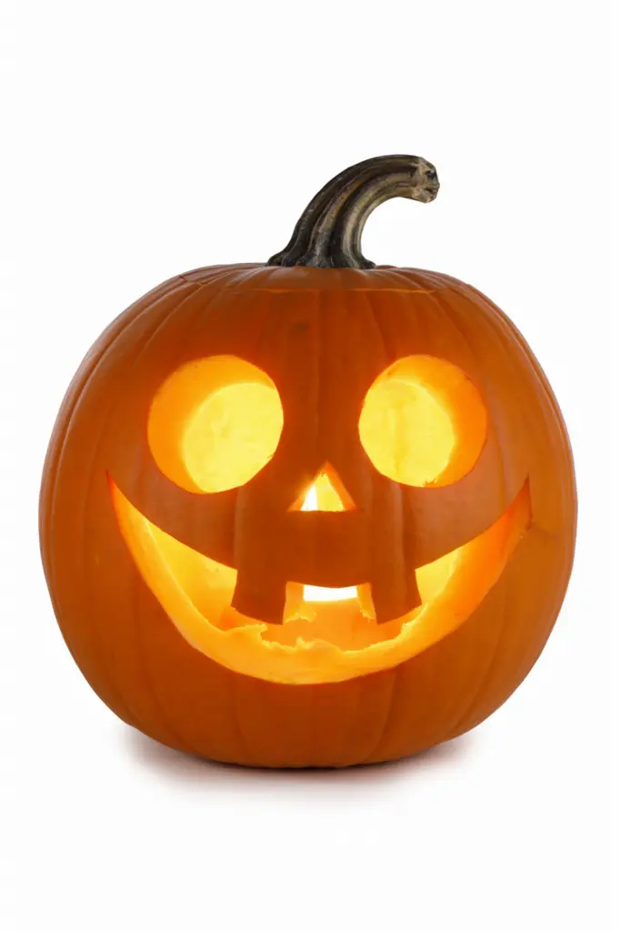 40+ Easy Pumpkin Carving Ideas for Fall & Holidays 8 Silly Buck-Toothed pumpkin carving