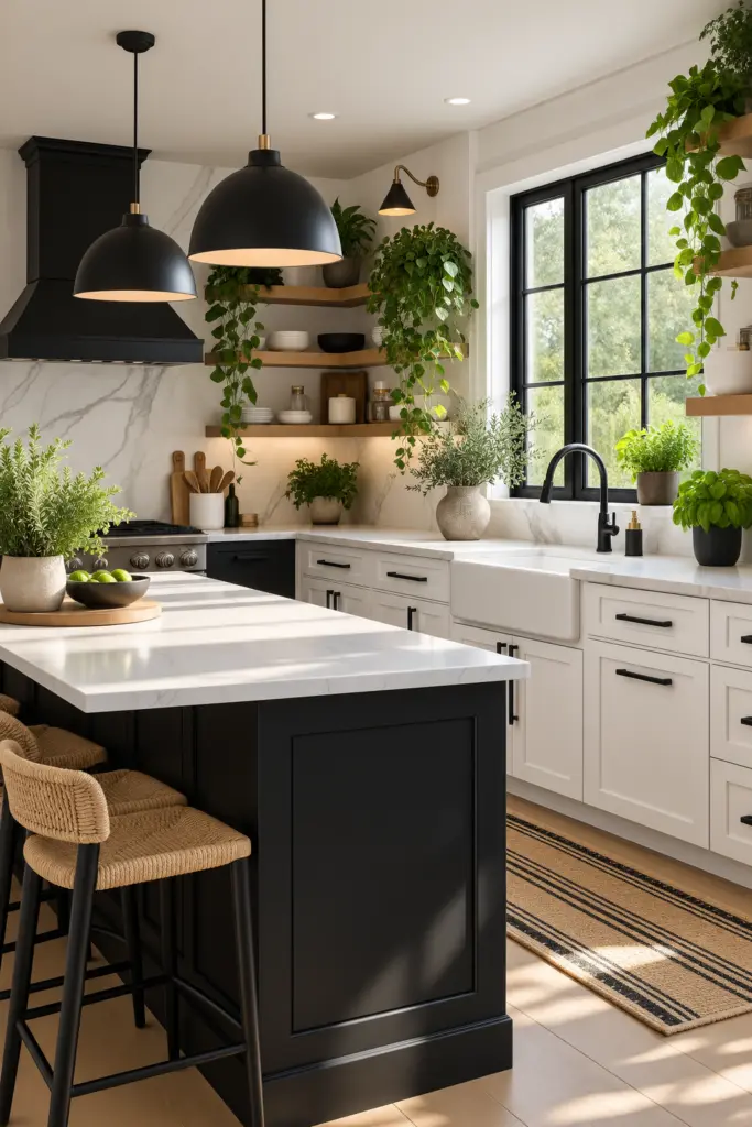 Stunning Monochrome Kitchen Ideas 