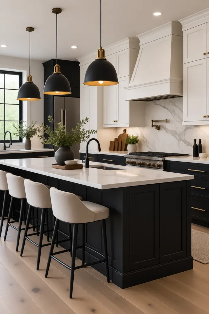 Two-Tone Kitchen Cabinet Design