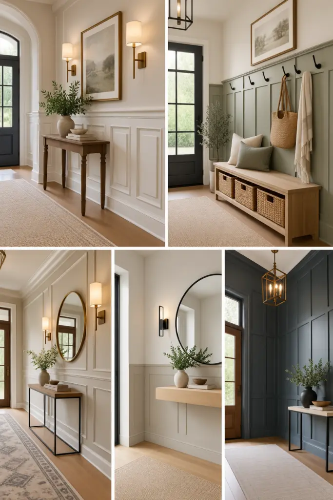 25+ Modern Wainscoting Entryway Ideas & Inspo 13 25+ Modern Wainscoting Entryway Ideas & Inspo