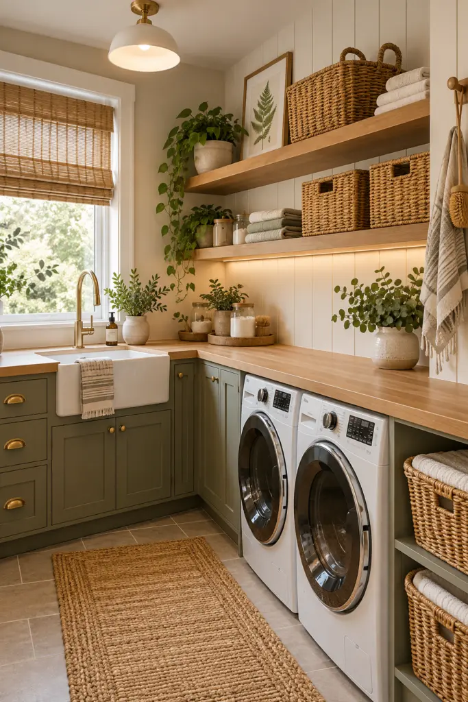 25+ Beautiful Apartment Laundry Room Ideas & Designs 12 25+ Beautiful Apartment Laundry Room Ideas & Designs