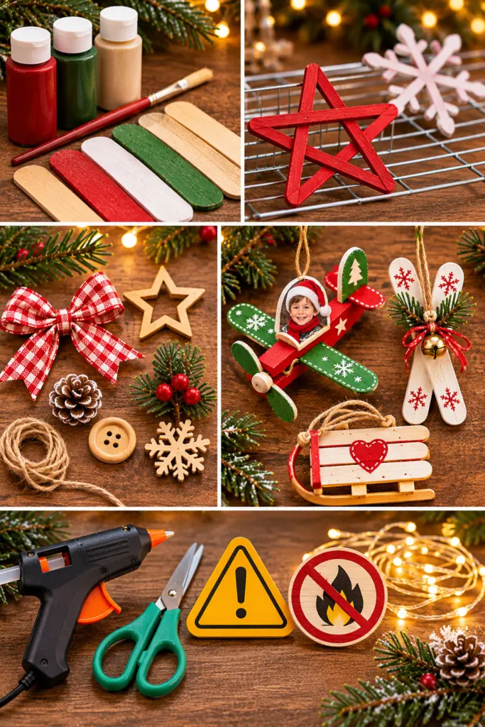 30+ Easy Christmas Crafts with Popsicle Sticks For Adults & Kids 16 christmas crafts with popsicle sticks